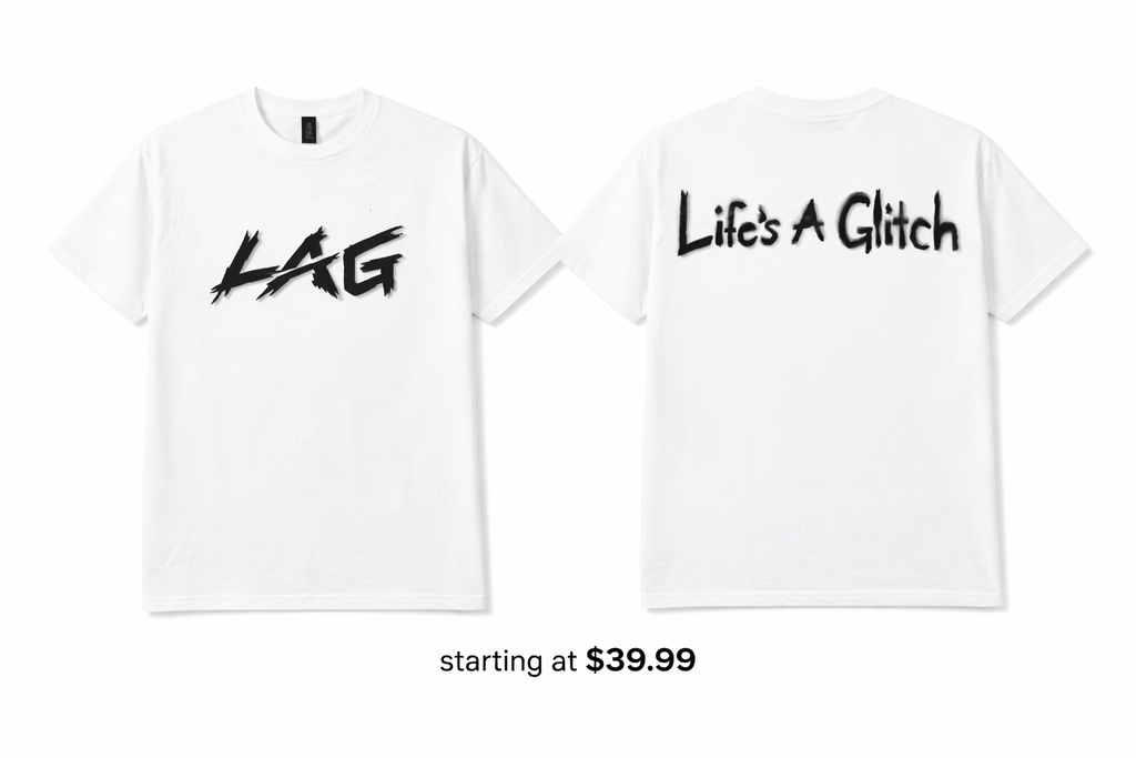 LAG “Life’s A Glitch” Tee