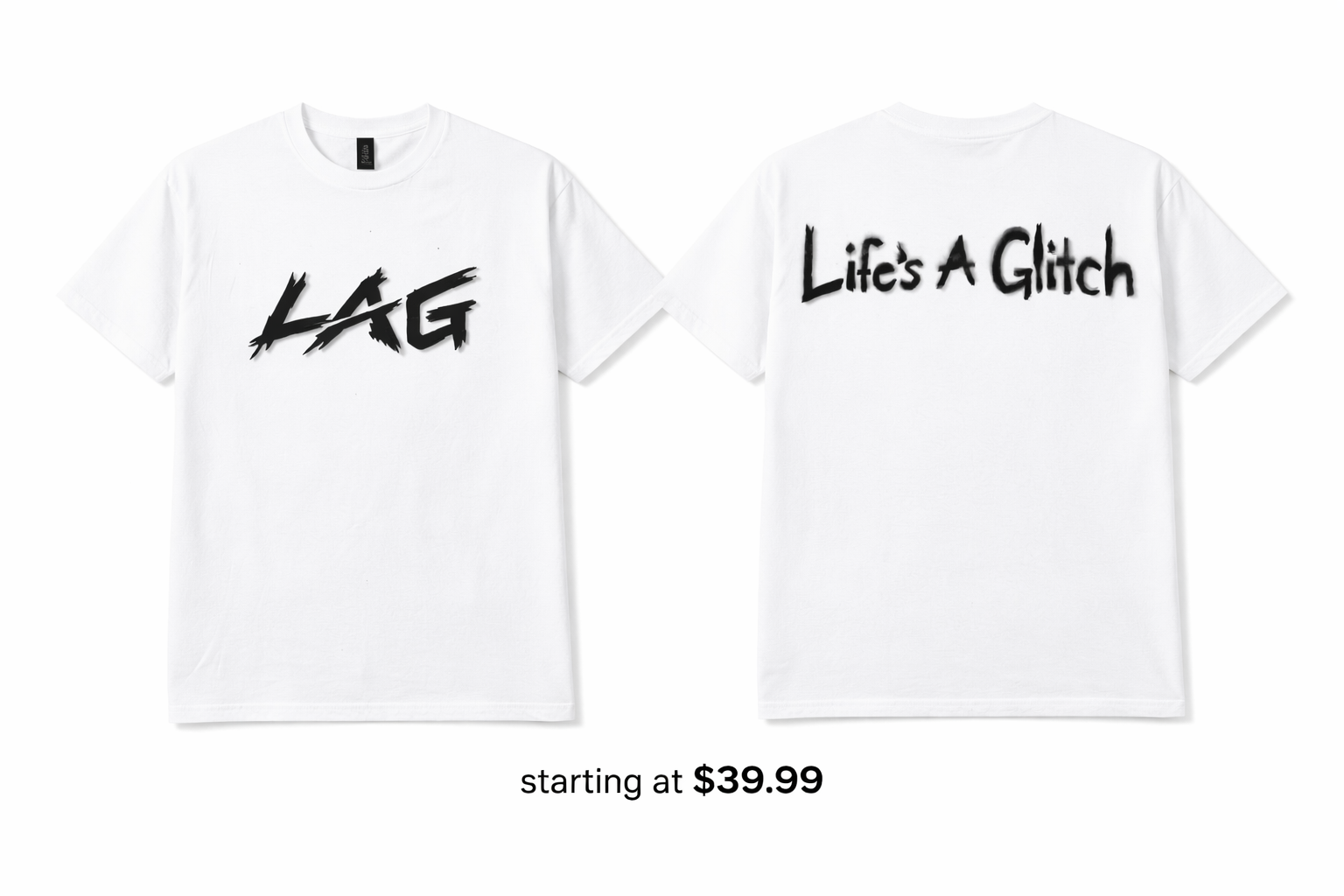 LAG “Life’s A Glitch” Tee