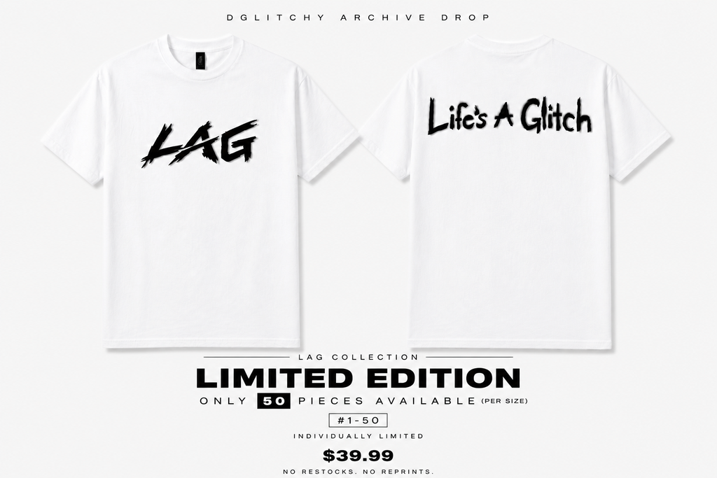 LAG “Life’s A Glitch” Tee