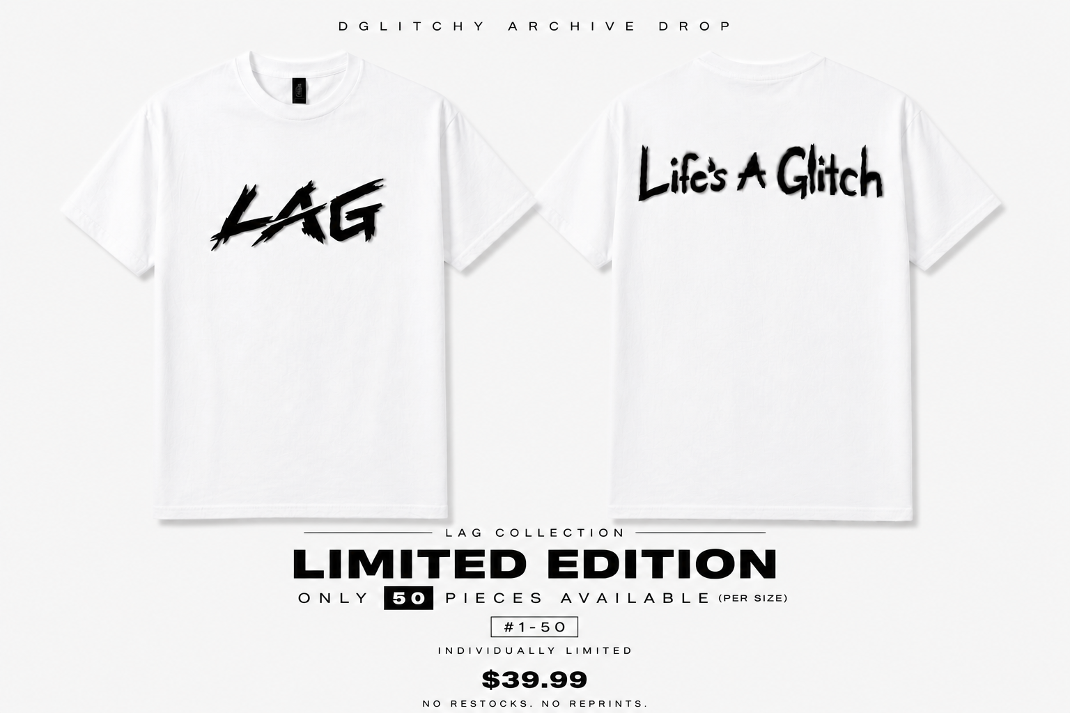LAG “Life’s A Glitch” Tee